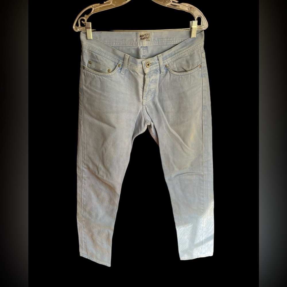 RARE Thermochromic color changing Naked & Famous Jeans